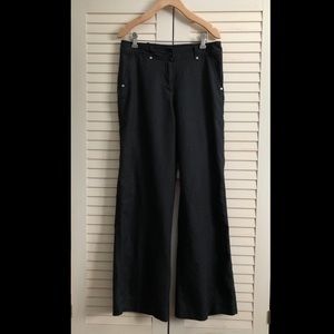 Sunny Leigh linen wide leg washable trousers